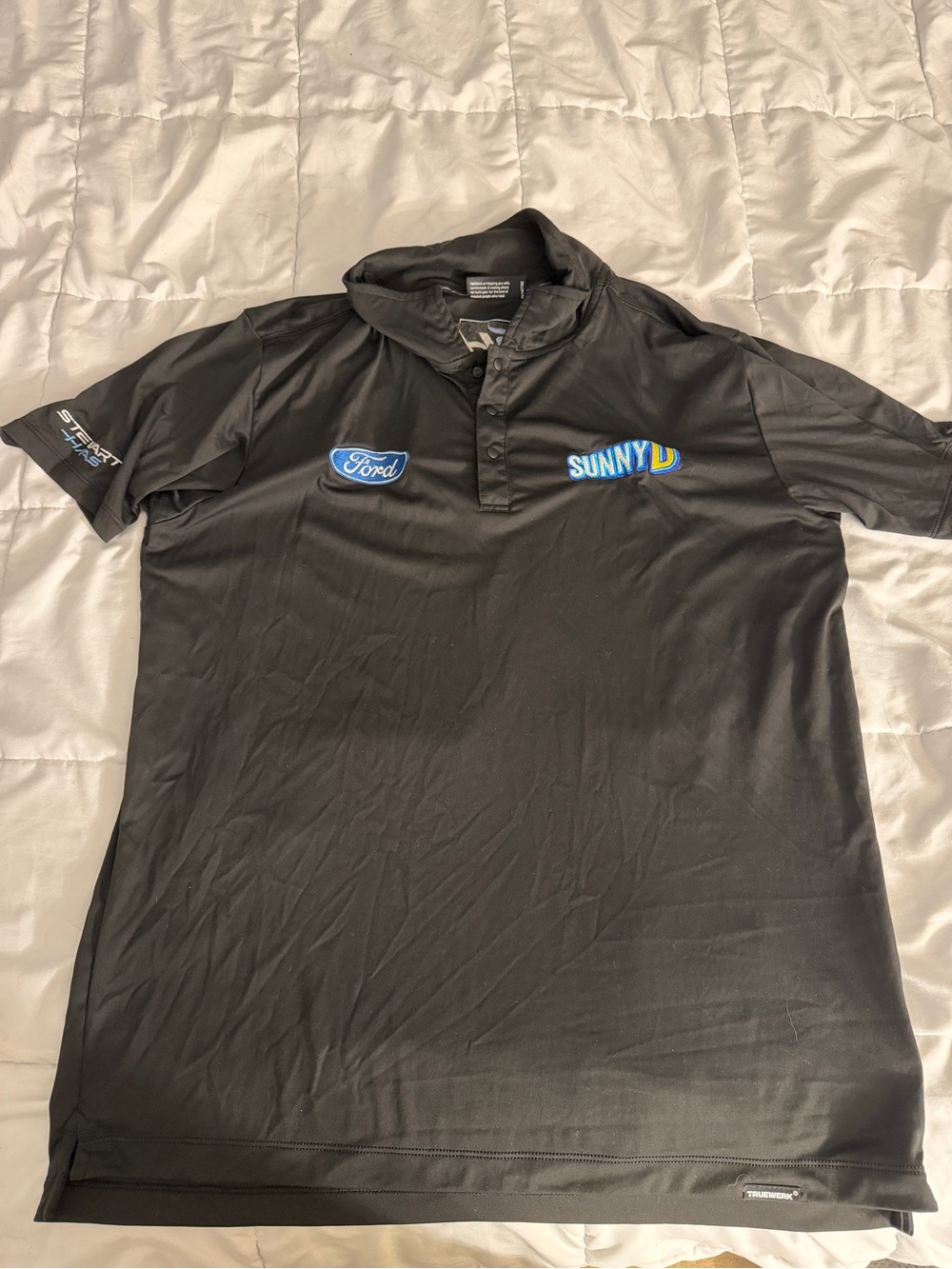 NASCAR Ford SunnyD Black Polo Shirt
